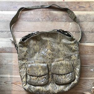 OR  By Oryany Snake Skin Cross body Bag